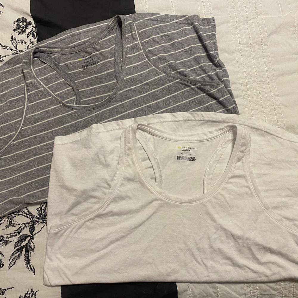 Tek Gear active racer back tanks